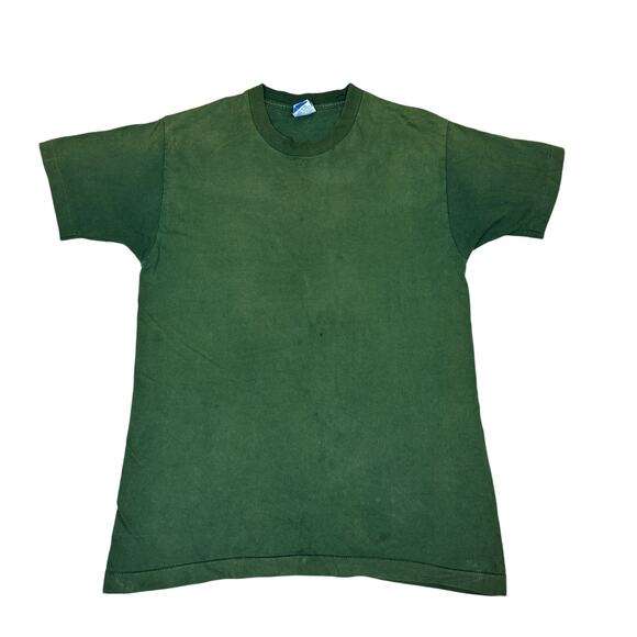 Vintage 90s Salem Sportswear Blank Faded Shirt Single Stitch Men's Medium - Picture 1 of 12